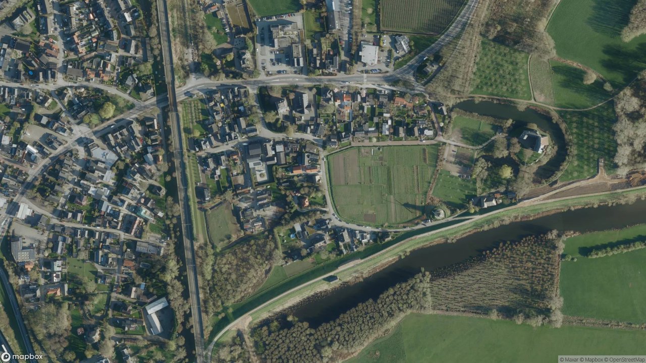 Satellietfoto 4181AP Waardenburg