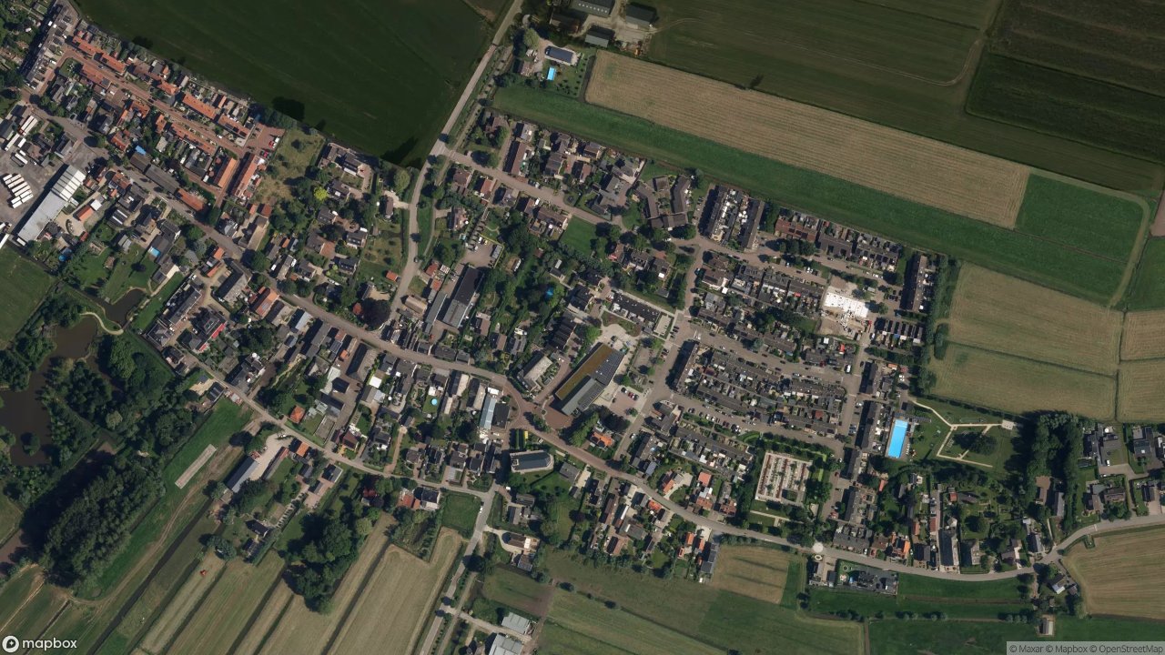 Satellietfoto 4221KD Hoogblokland