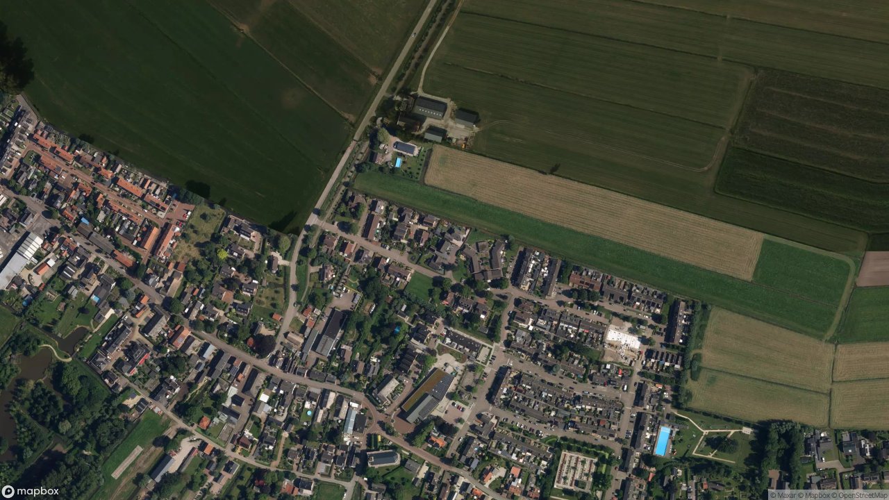 Satellietfoto 4221KE Hoogblokland