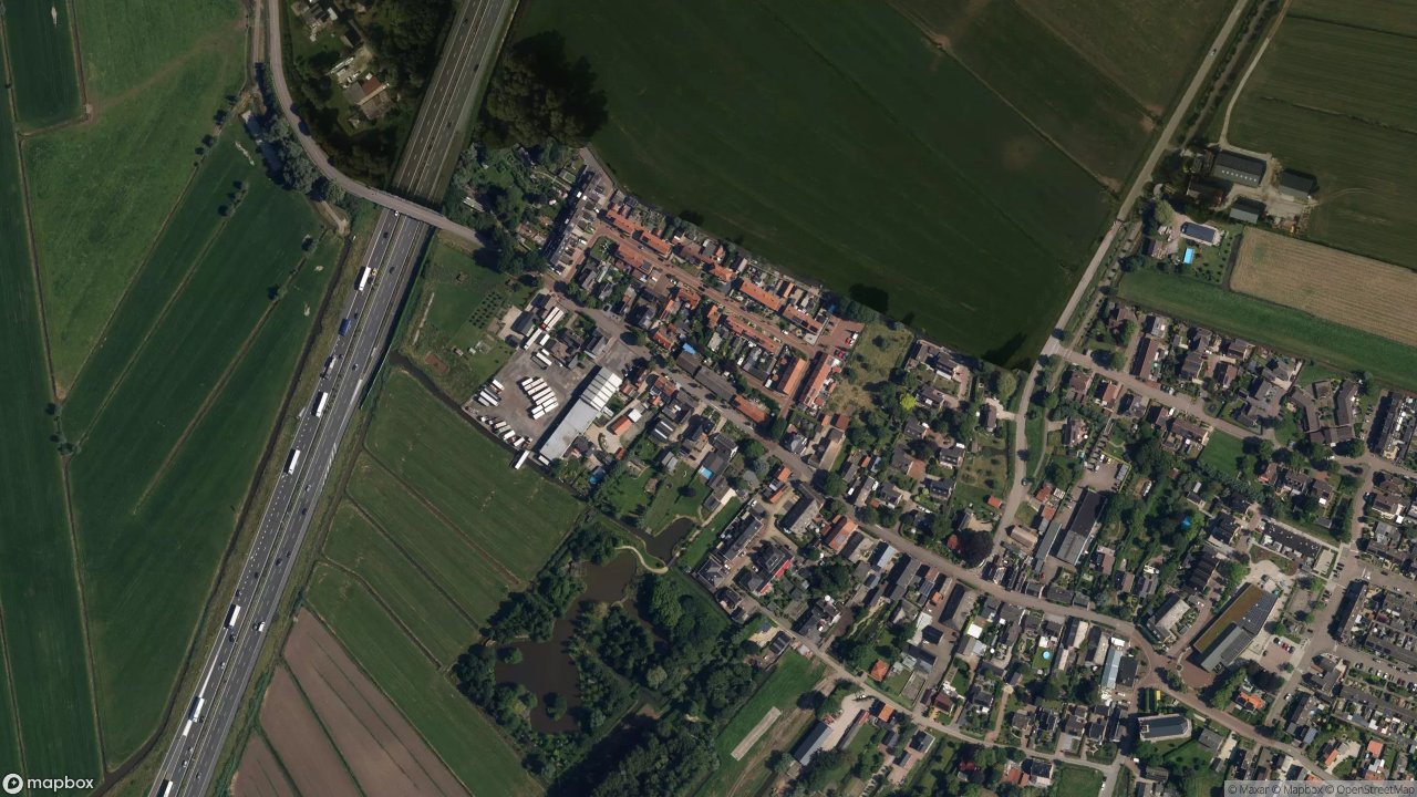 Satellietfoto 4221LE Hoogblokland