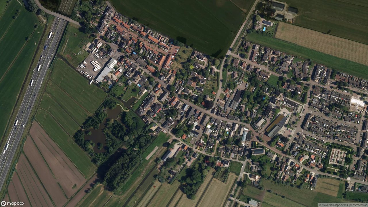 Satellietfoto 4221LG Hoogblokland