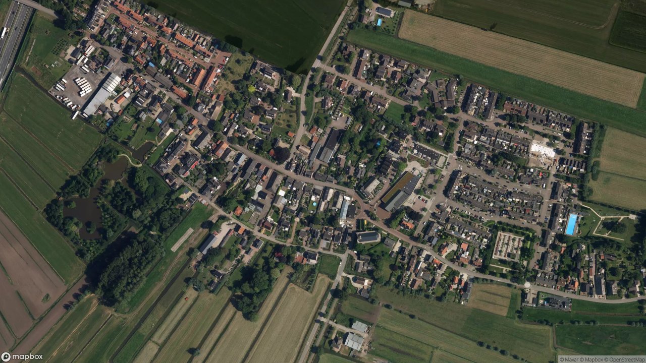 Satellietfoto 4221LH Hoogblokland