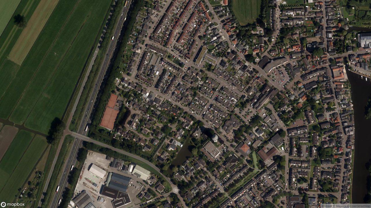 Satellietfoto 4231AE Meerkerk