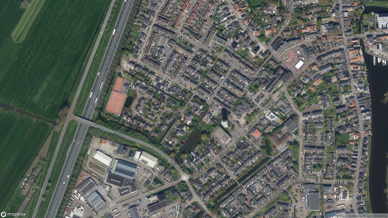 Satellietfoto 4231AK Meerkerk