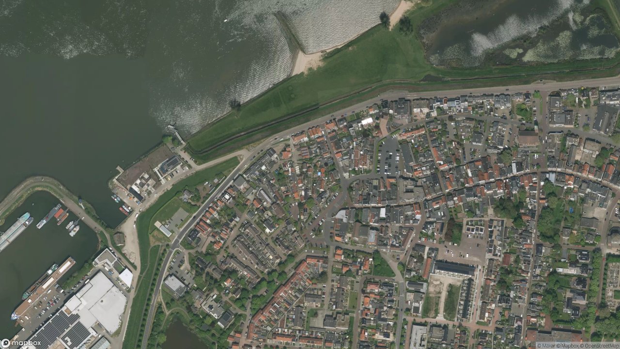 Satellietfoto 4251AM Werkendam