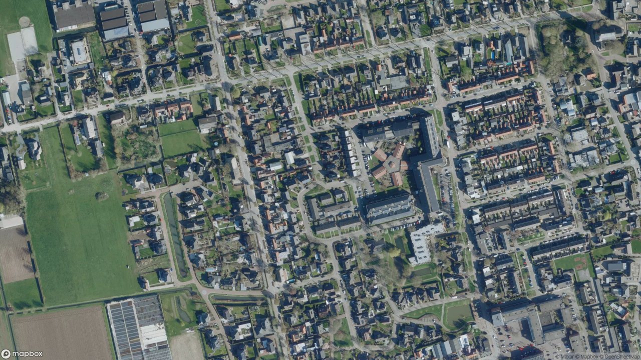 Satellietfoto 4261CA Wijk en Aalburg