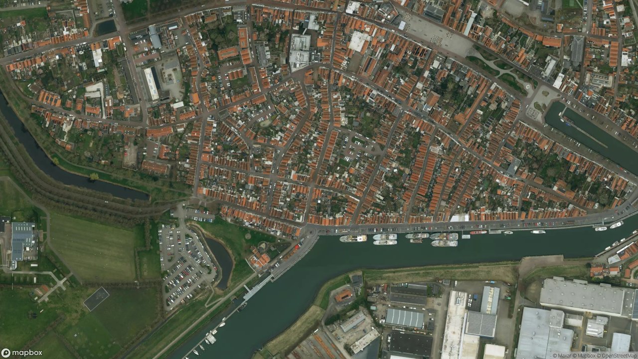Satellietfoto 4301AL Zierikzee