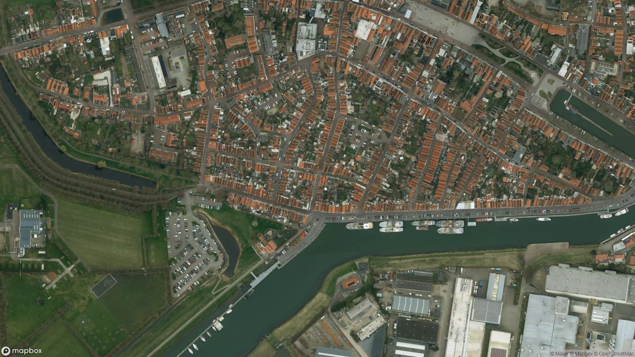 Satellietfoto 4301AM Zierikzee