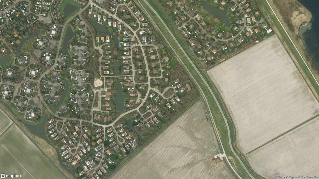 Satellietfoto 4318NG Brouwershaven