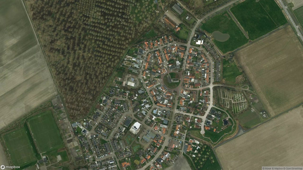 Satellietfoto 4321AL Kerkwerve