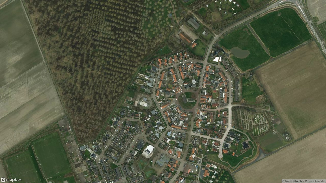 Satellietfoto 4321AM Kerkwerve