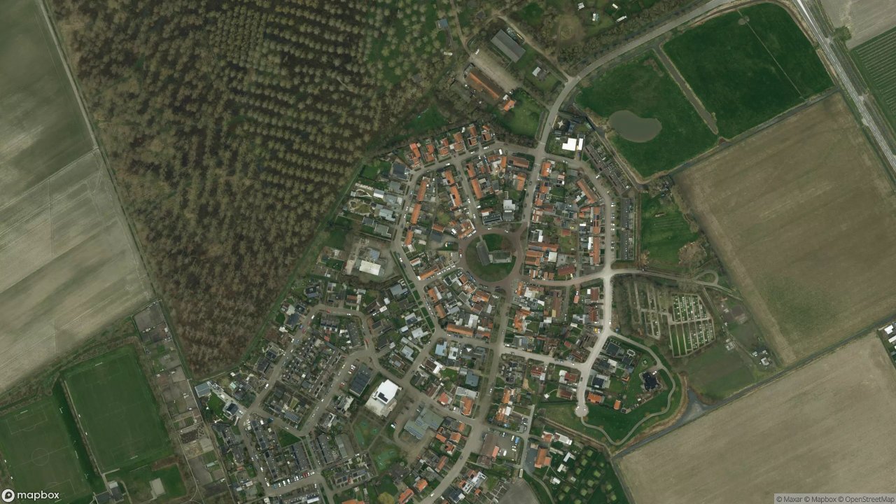 Satellietfoto 4321AN Kerkwerve