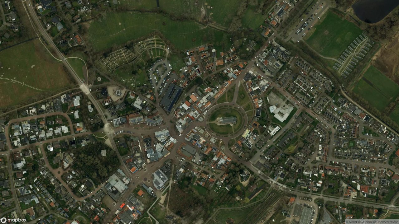 Satellietfoto 4325AA Renesse