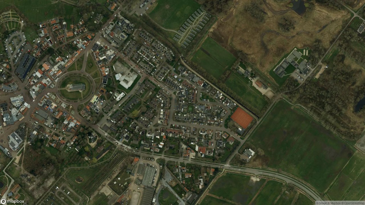 Satellietfoto 4325AG Renesse