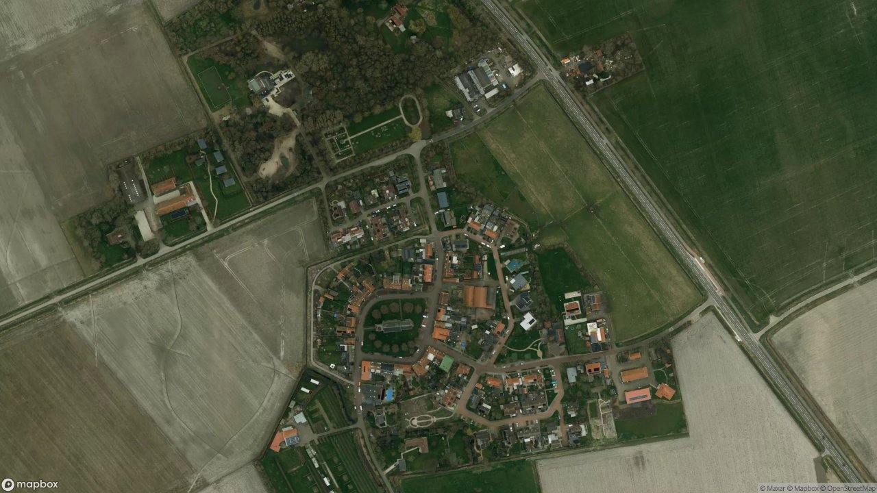 Satellietfoto 4326AA Noordwelle