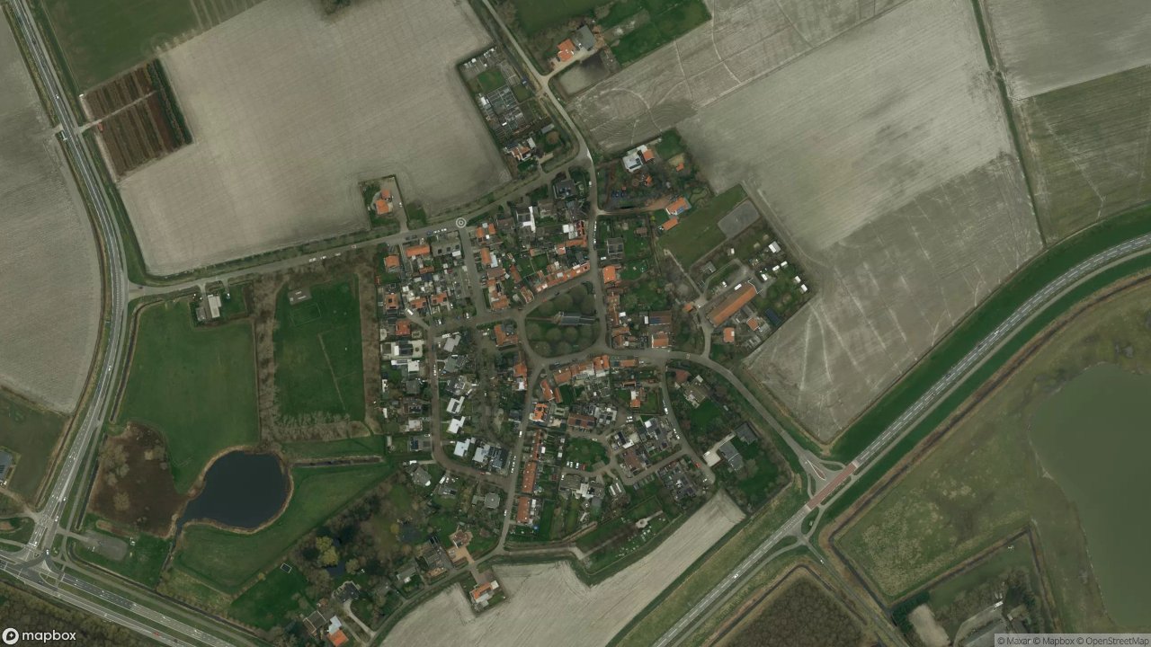 Satellietfoto 4327AG Serooskerke