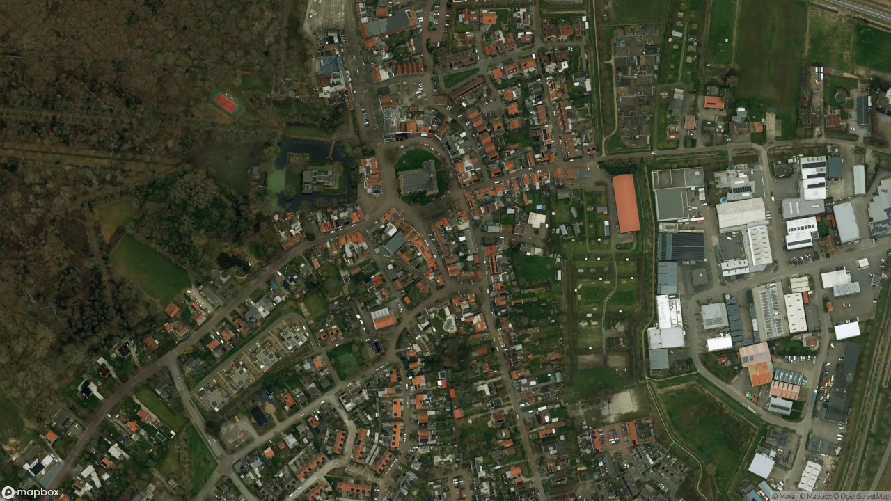 Satellietfoto 4328AC Burgh-Haamstede
