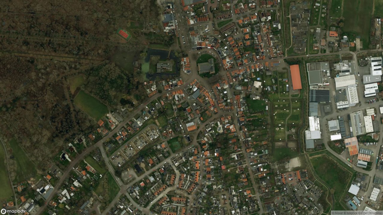 Satellietfoto 4328AN Burgh-Haamstede