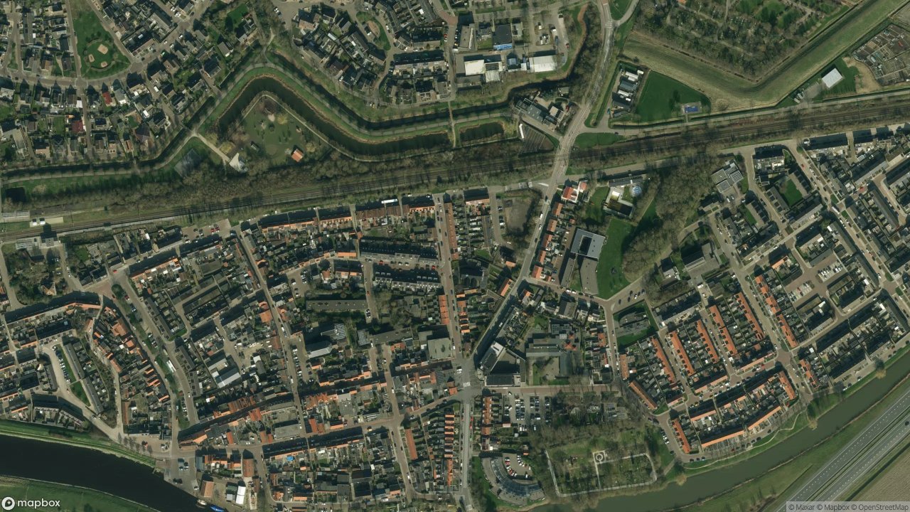 Satellietfoto 4341AE Arnemuiden