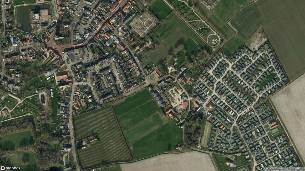 Satellietfoto 4356AN Oostkapelle