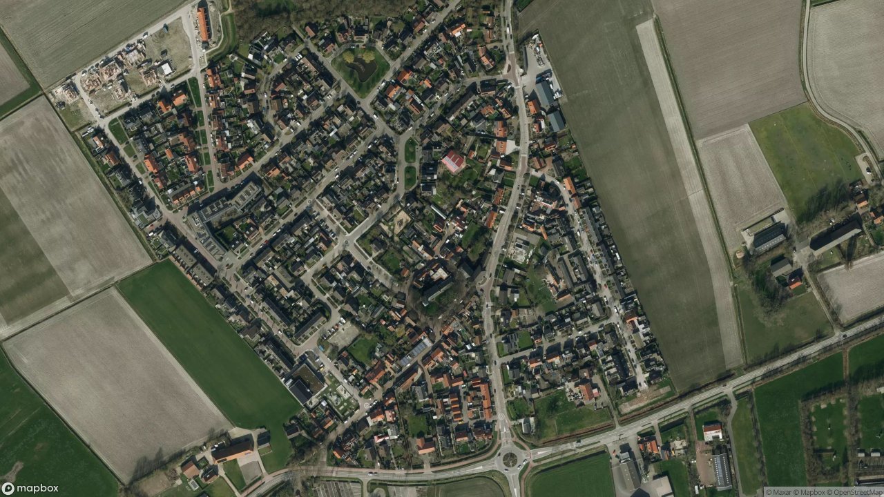 Satellietfoto 4363AB Aagtekerke