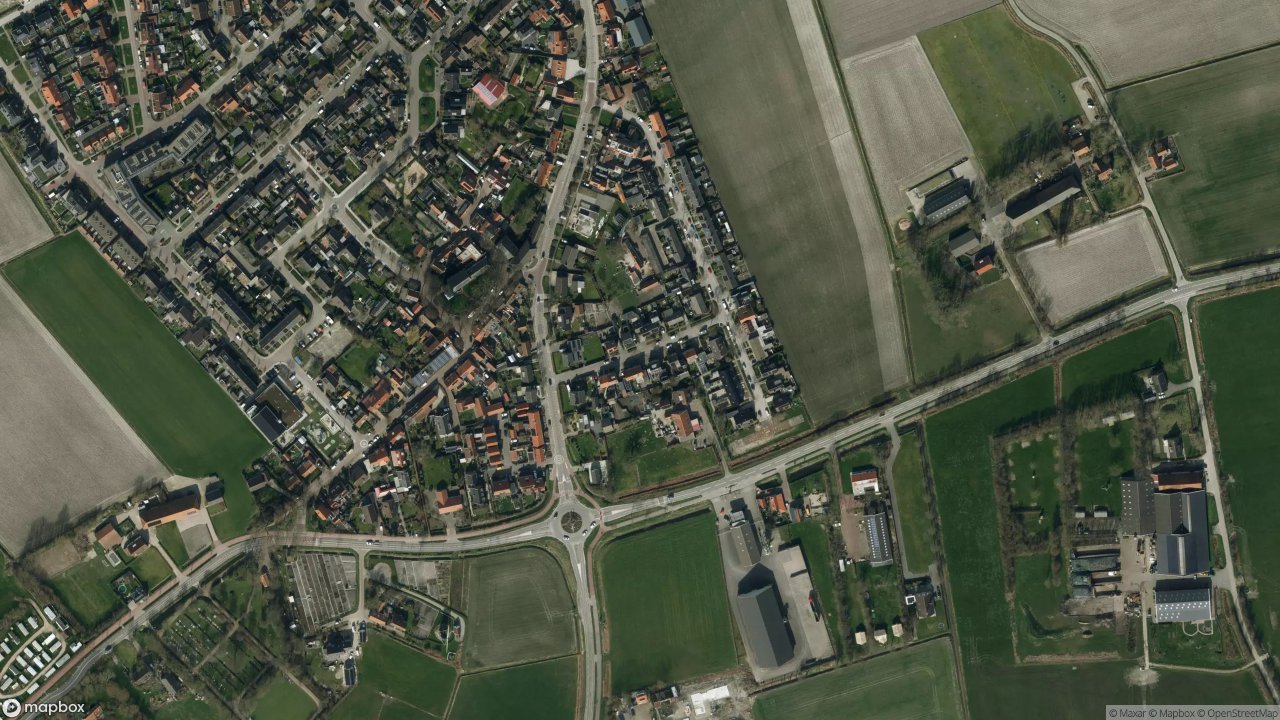 Satellietfoto 4363AM Aagtekerke