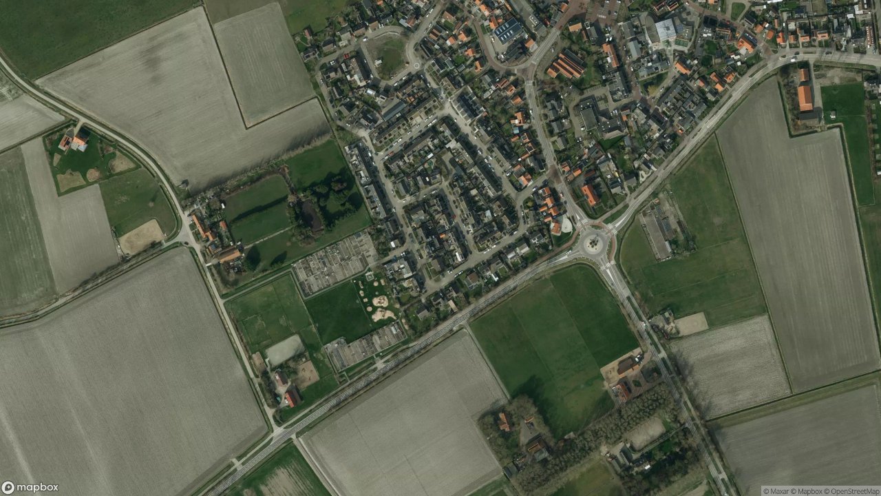 Satellietfoto 4365AN Meliskerke