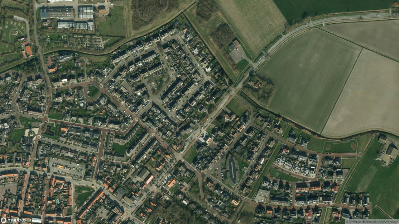 Satellietfoto 4374AB Zoutelande