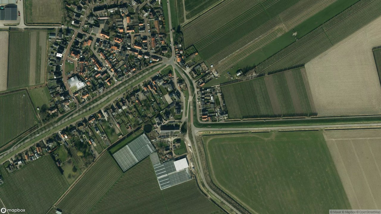 Satellietfoto 4415AA Oostdijk