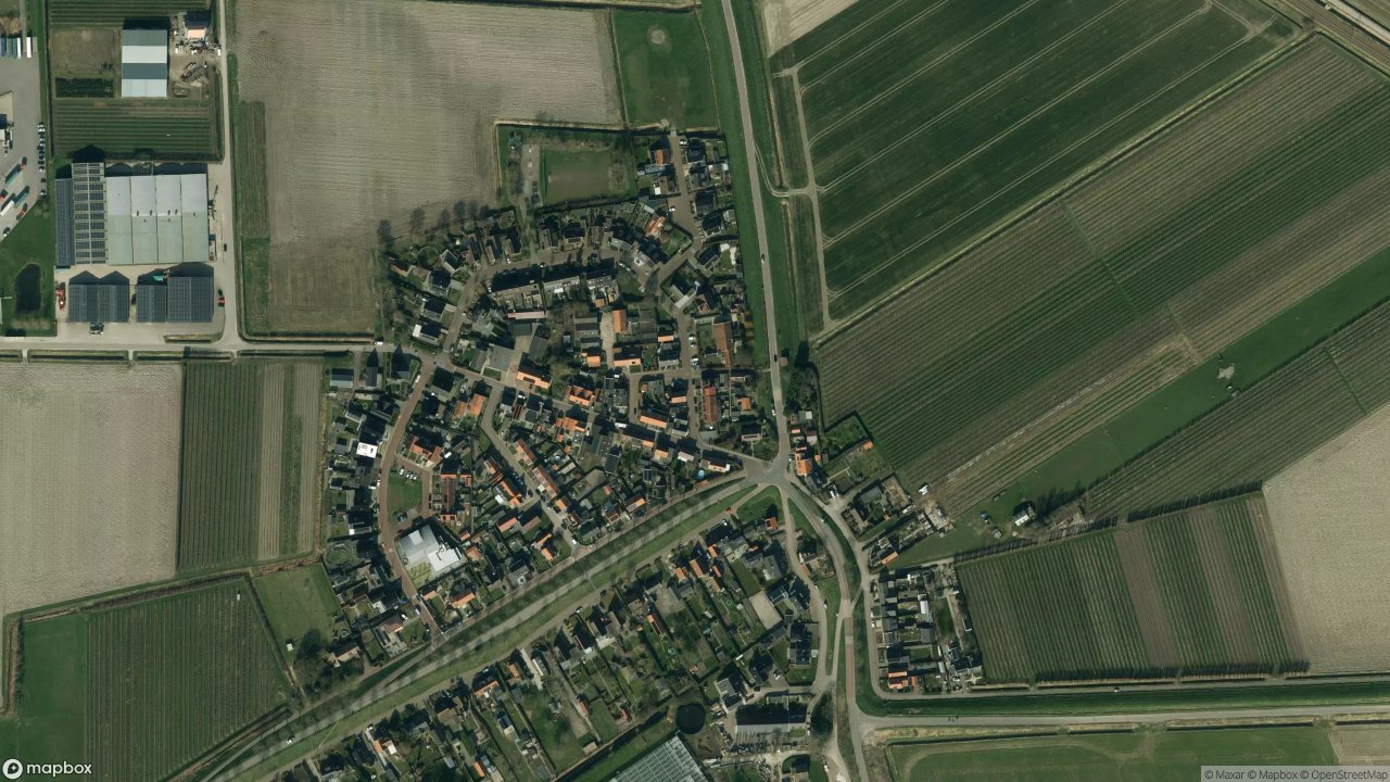 Satellietfoto 4415AC Oostdijk