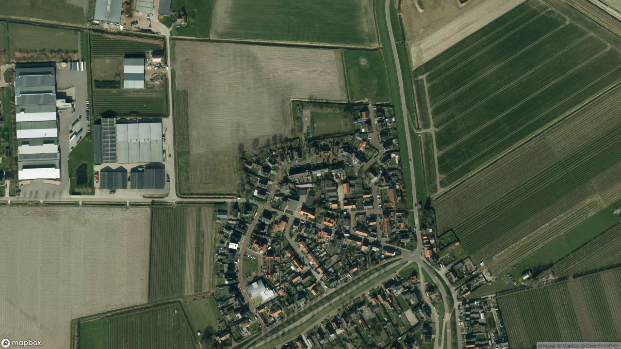 Satellietfoto 4415AL Oostdijk