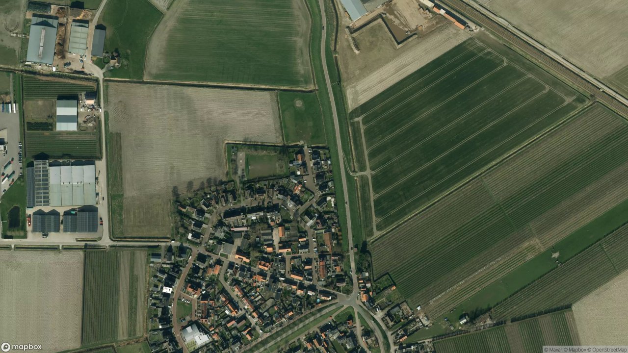 Satellietfoto 4415AN Oostdijk