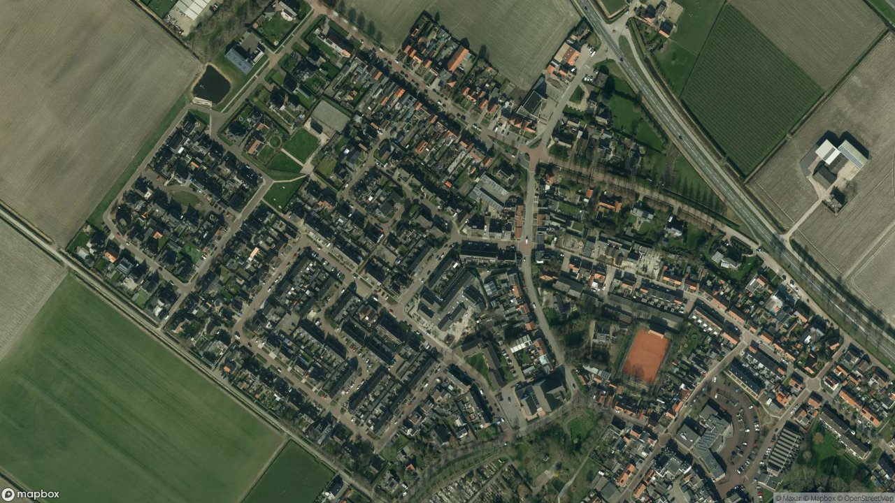 Satellietfoto 4416DA Kruiningen