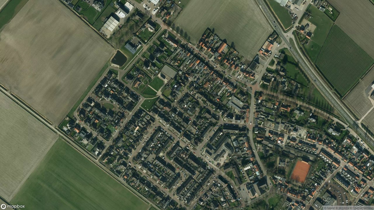 Satellietfoto 4416DC Kruiningen