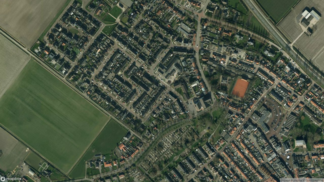 Satellietfoto 4416DH Kruiningen