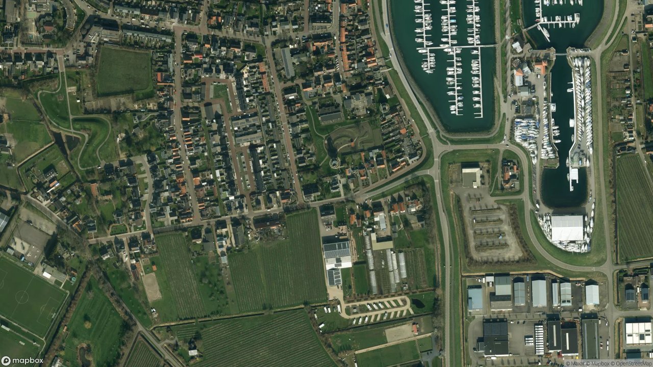 Satellietfoto 4424AM Wemeldinge