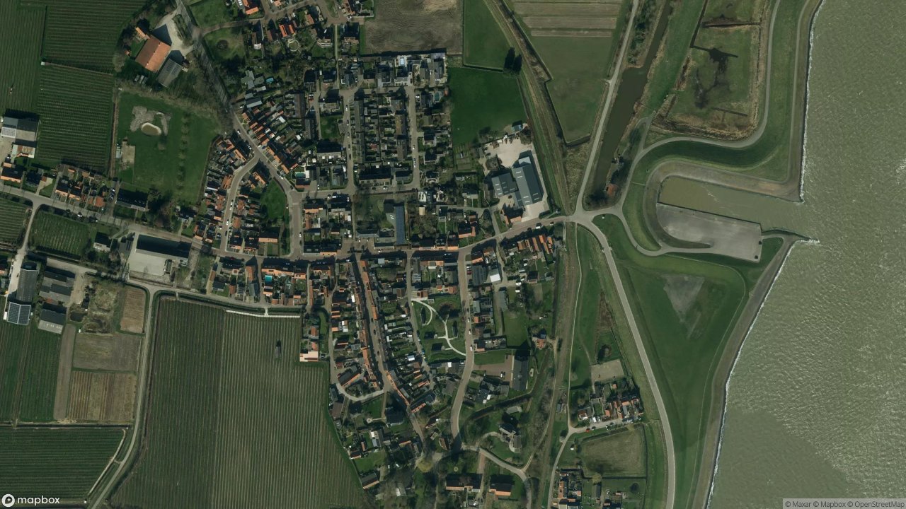 Satellietfoto 4433AM Hoedekenskerke