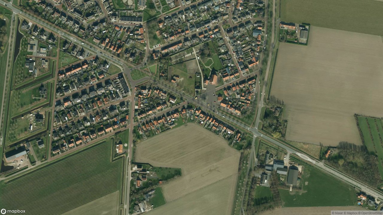Satellietfoto 4456AH Lewedorp
