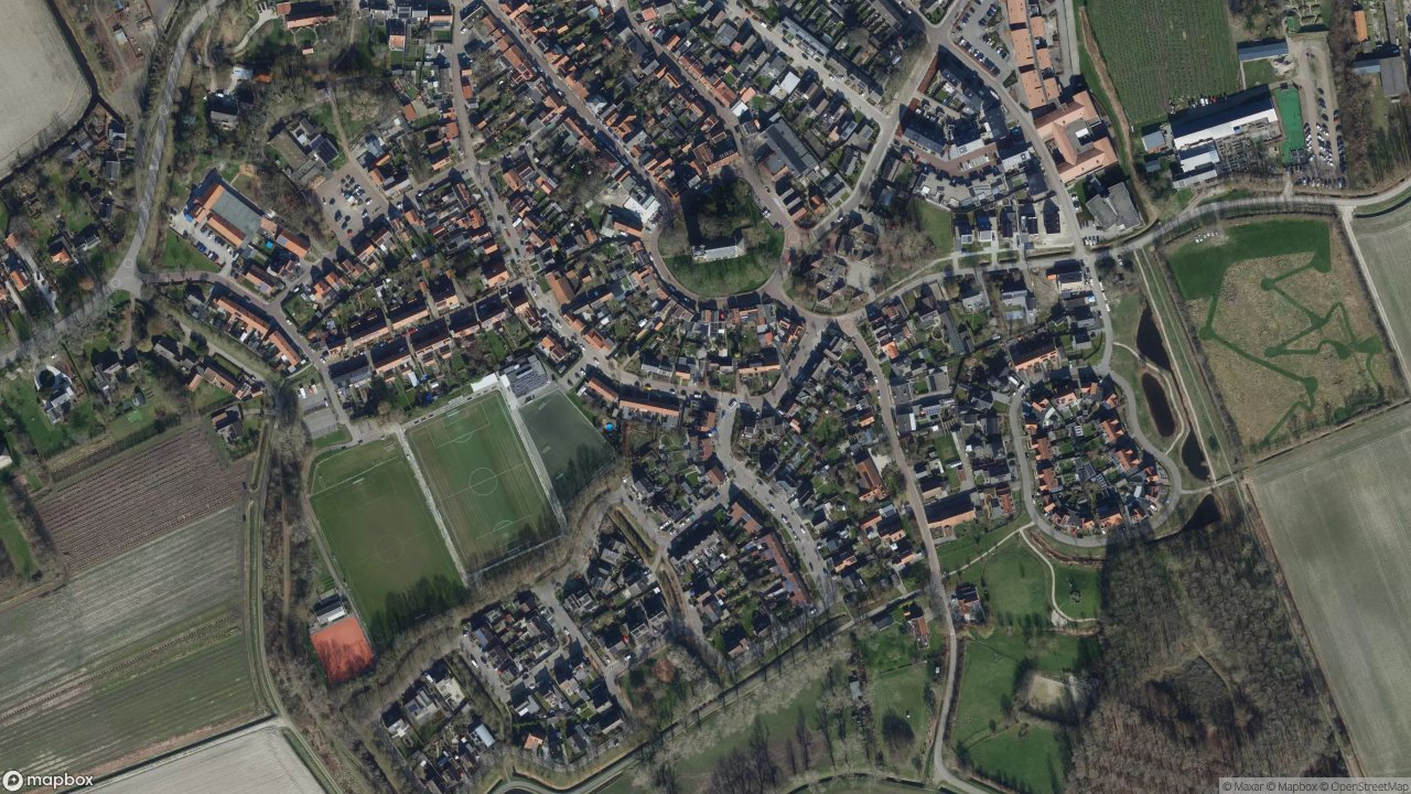 Satellietfoto 4458AB 's-Heer Arendskerke