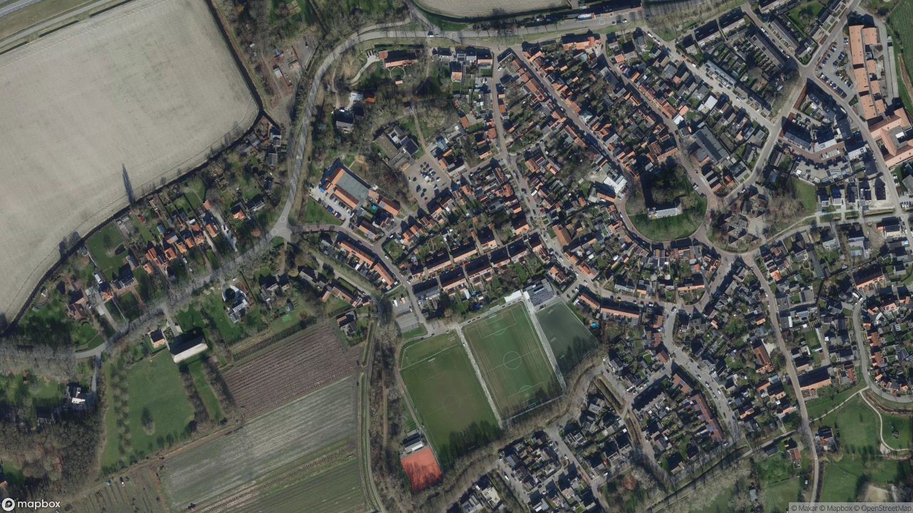 Satellietfoto 4458AE 's-Heer Arendskerke