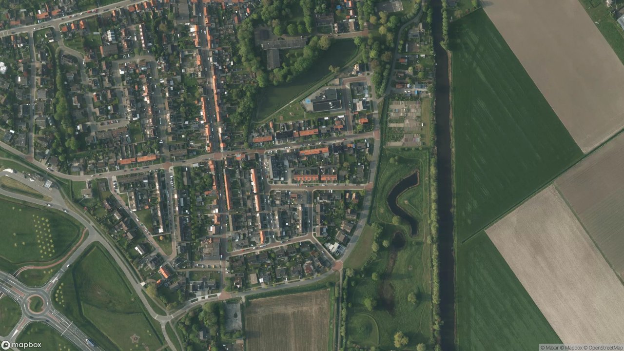 Satellietfoto 4521AA Biervliet