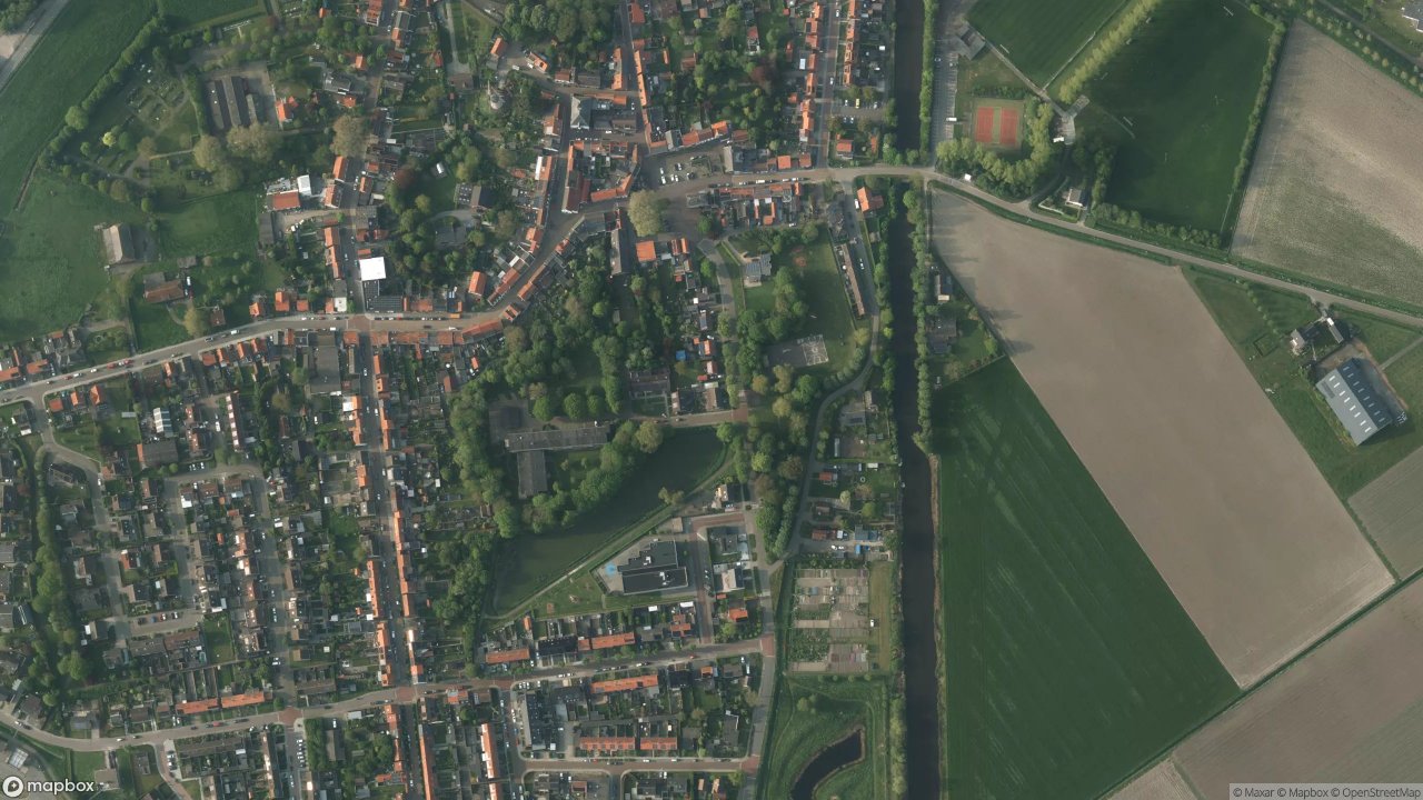 Satellietfoto 4521AB Biervliet