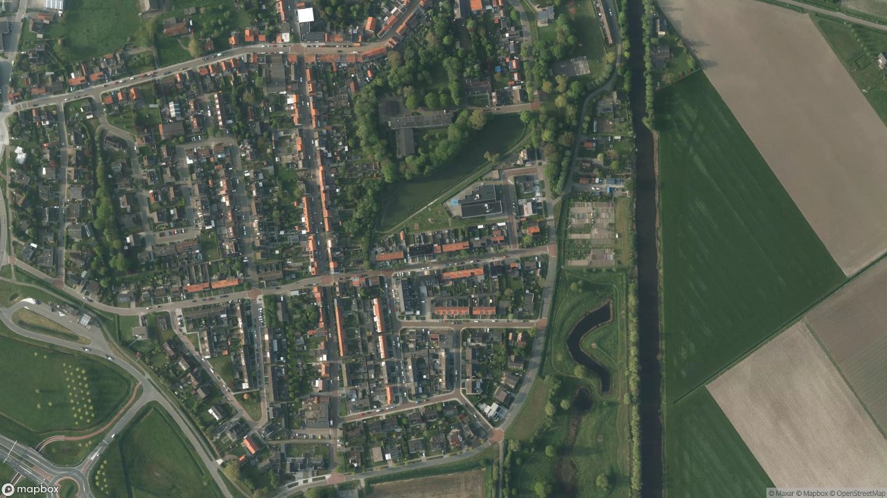 Satellietfoto 4521AC Biervliet