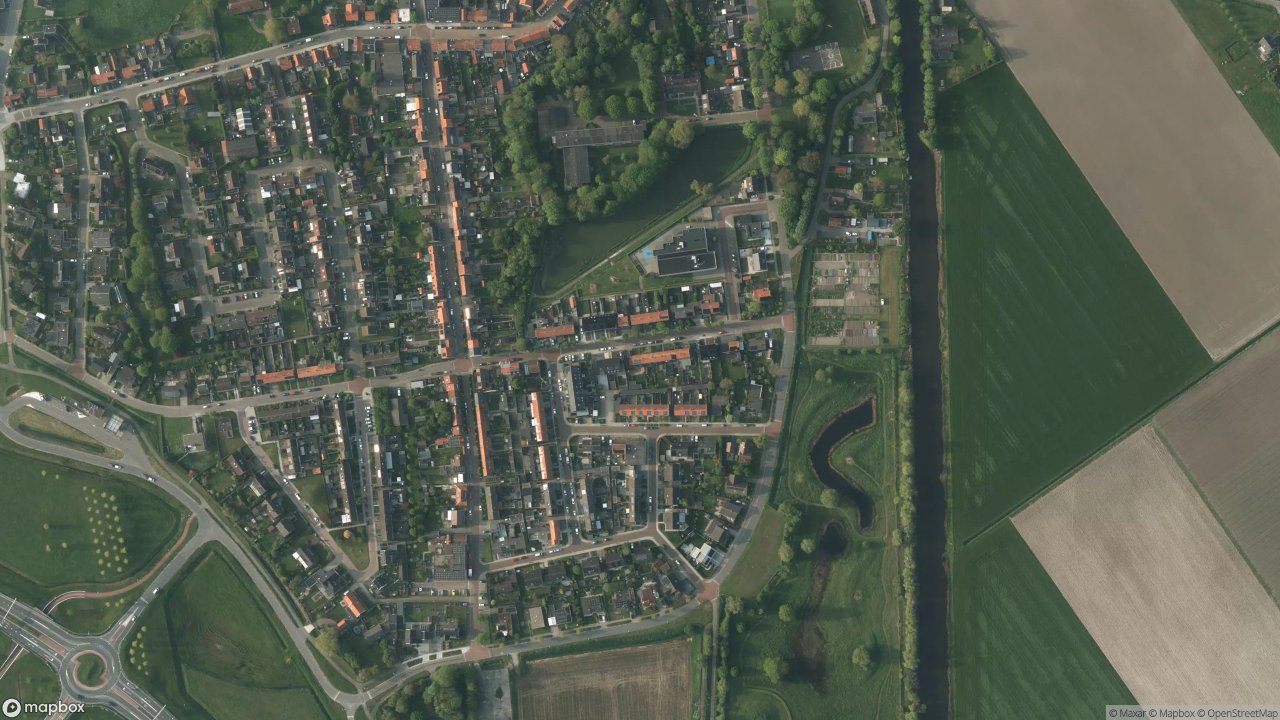 Satellietfoto 4521AD Biervliet