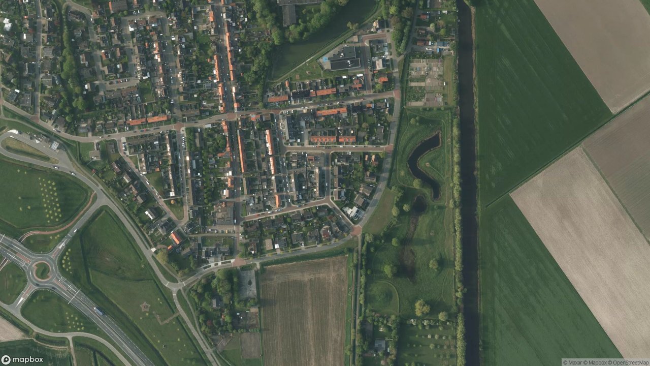 Satellietfoto 4521AG Biervliet