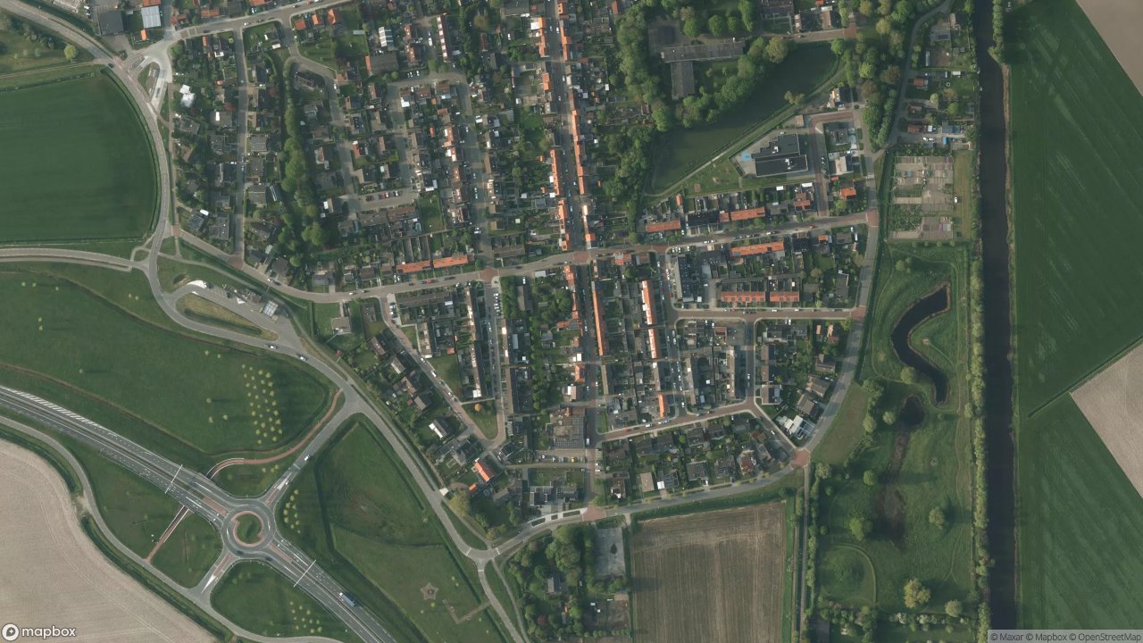 Satellietfoto 4521AN Biervliet