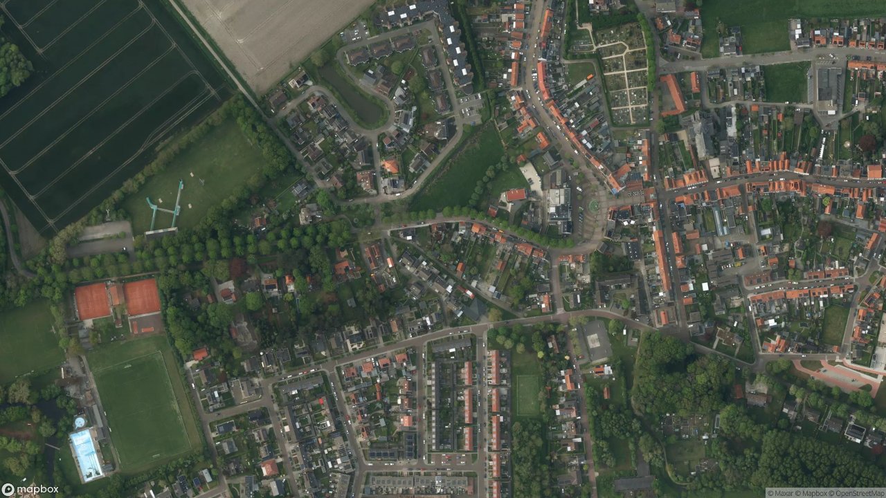 Satellietfoto 4527AG Aardenburg