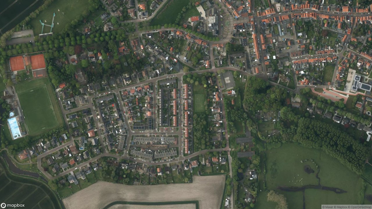 Satellietfoto 4527AP Aardenburg