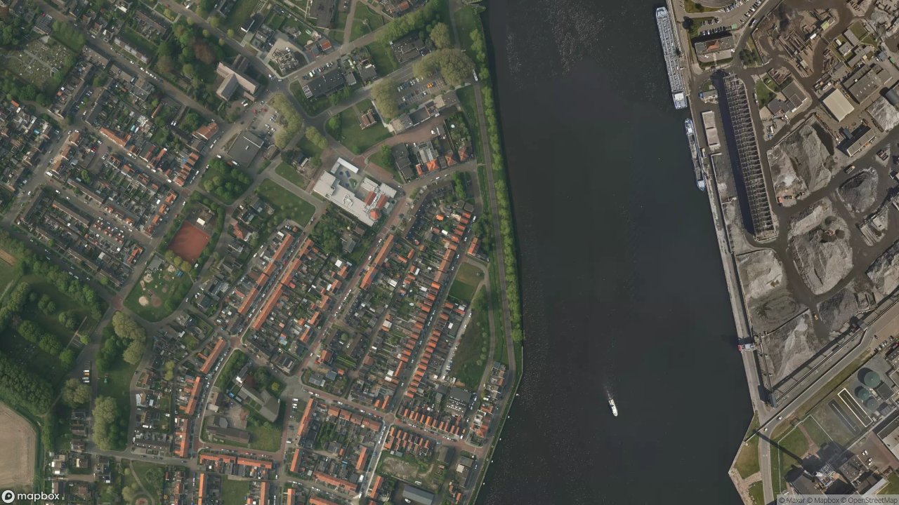 Satellietfoto 4541AD Sluiskil