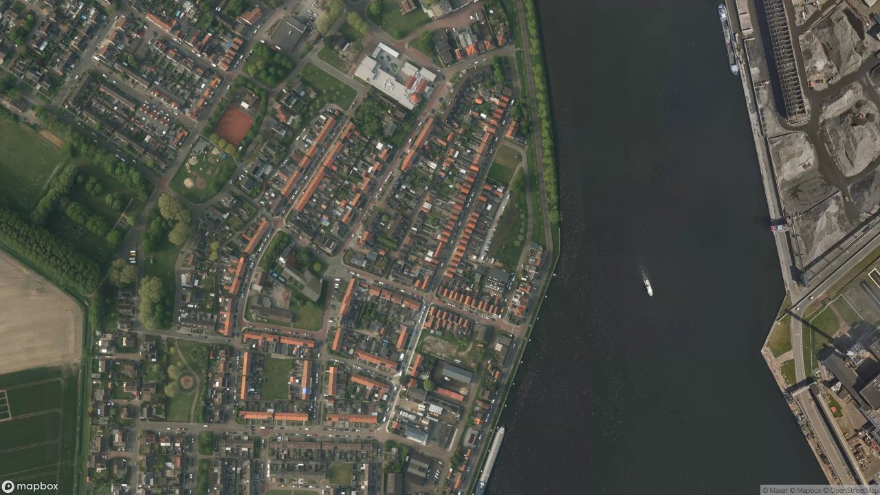 Satellietfoto 4541AE Sluiskil